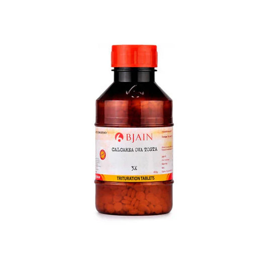 Bjain Homeopathy Calcarea Ova Tosta Trituration Tablets - 3X - 25 Gm