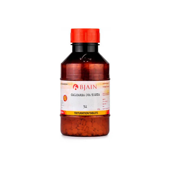 Bjain Homeopathy Calcarea Ova Tosta Trituration Tablets - 3X - 25 Gm