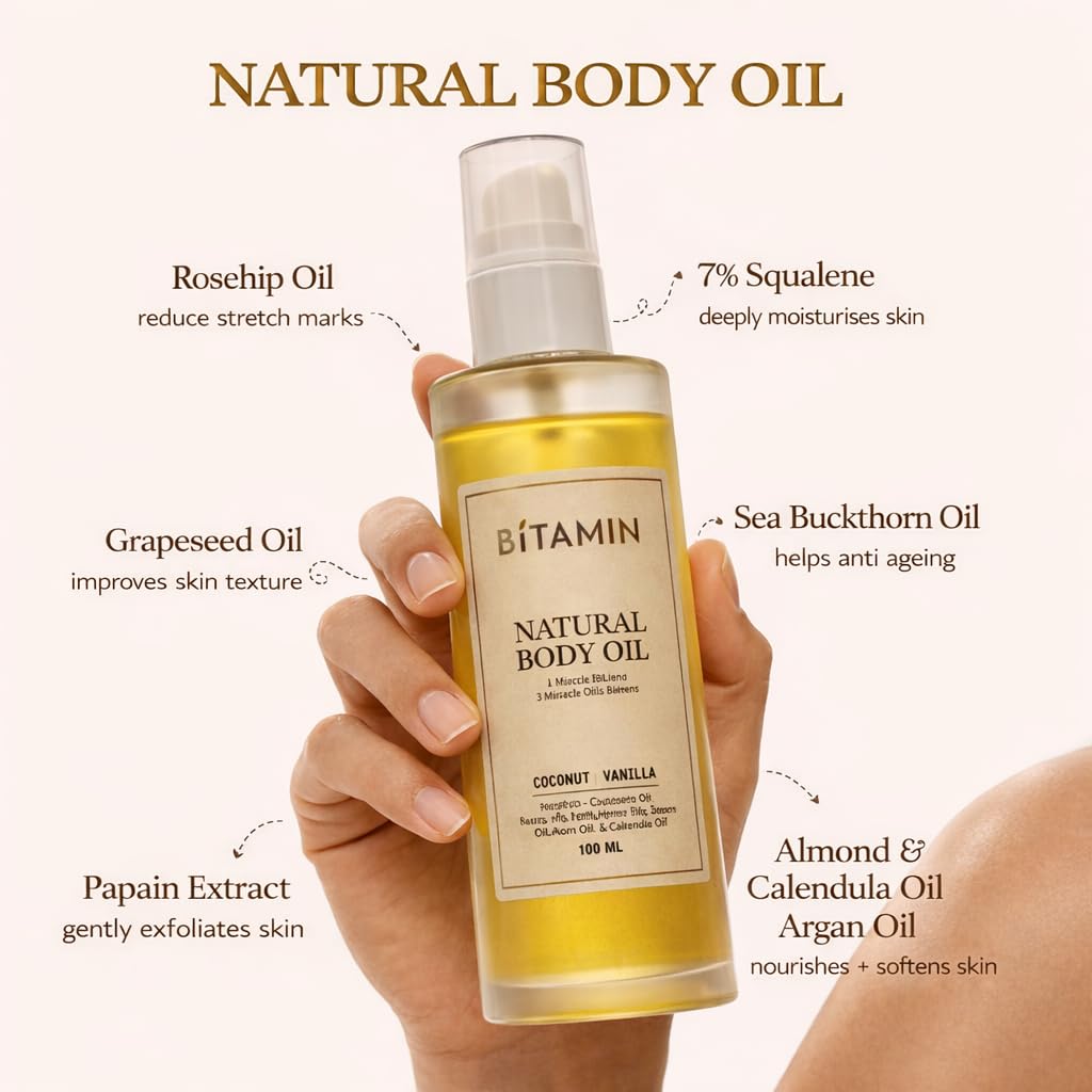 Bitamin Natural Body Oil - 100 ml