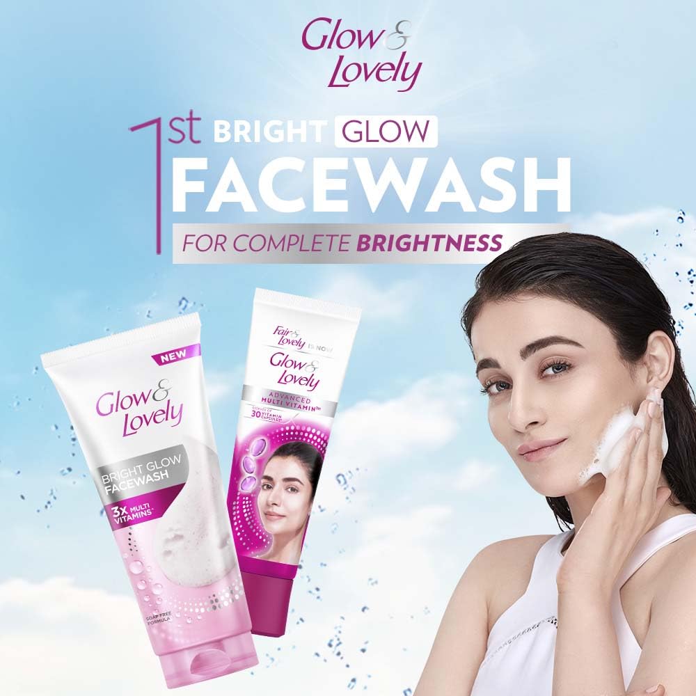 Glow & Lovely Bright Glow Facewash 100g