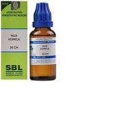 SBL Homeopathy Nux Vomica Dilution - 30 CH - 30 ml - Pack of 1
