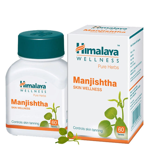 Himalaya Herbals - Manjishtha Skin Wellness - Pack of 1 - 60 tabs