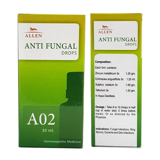 Allen A2 Anti Fungal Drops (30ml)