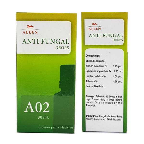 Allen A2 Anti Fungal Drops (30ml)