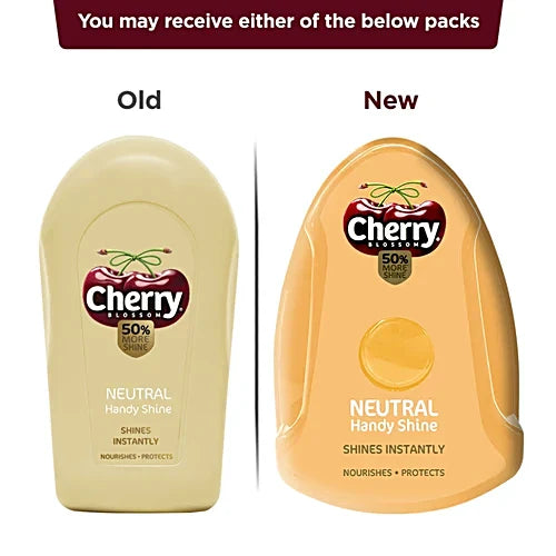 Cherry Blossom Neutral Handy Shine Shoe Shiner Sponge, 4 g