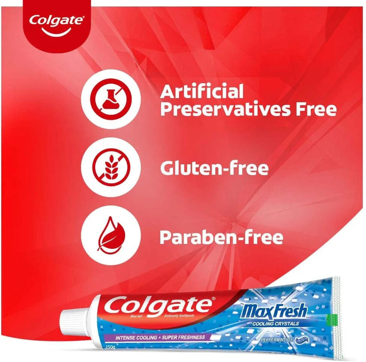 Colgate maxfresh Blue Gel Paste with Menthol for Super Fresh Breath Toothpaste - 300gm