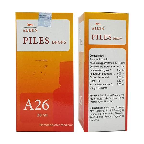Allen A26 Piles Drops (30ml)