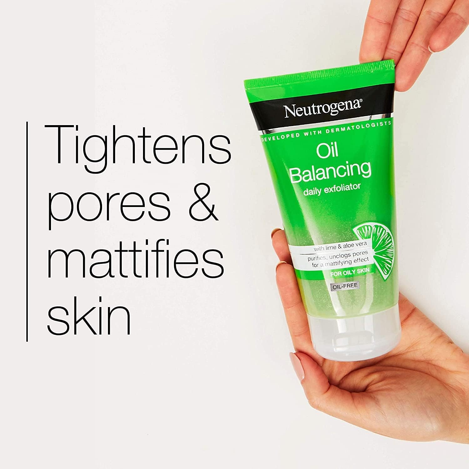Neutrogena Oil Balancing Daily Exfoliator Face Wash - 150 ml