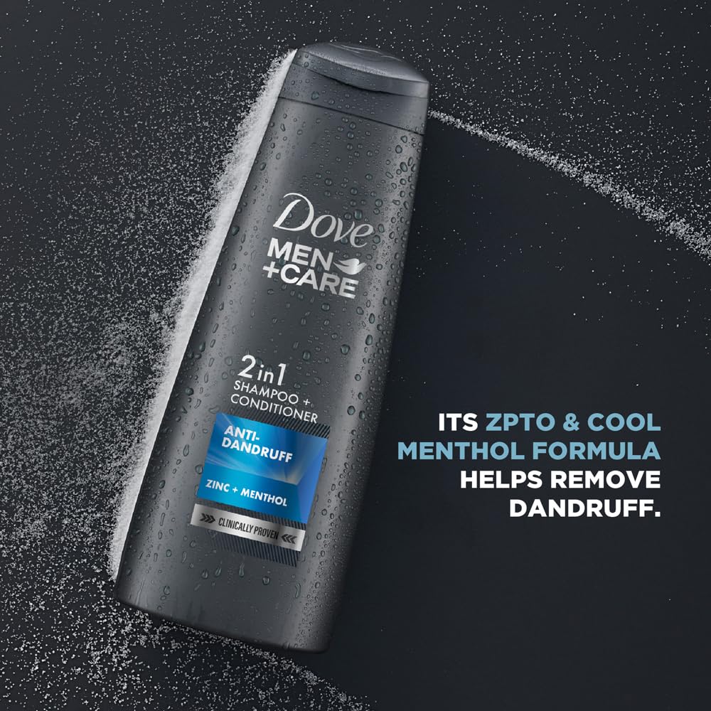 Dove Men +Care Anti Dandruff 2 In 1 Shampoo + Conditioner - 180 ml