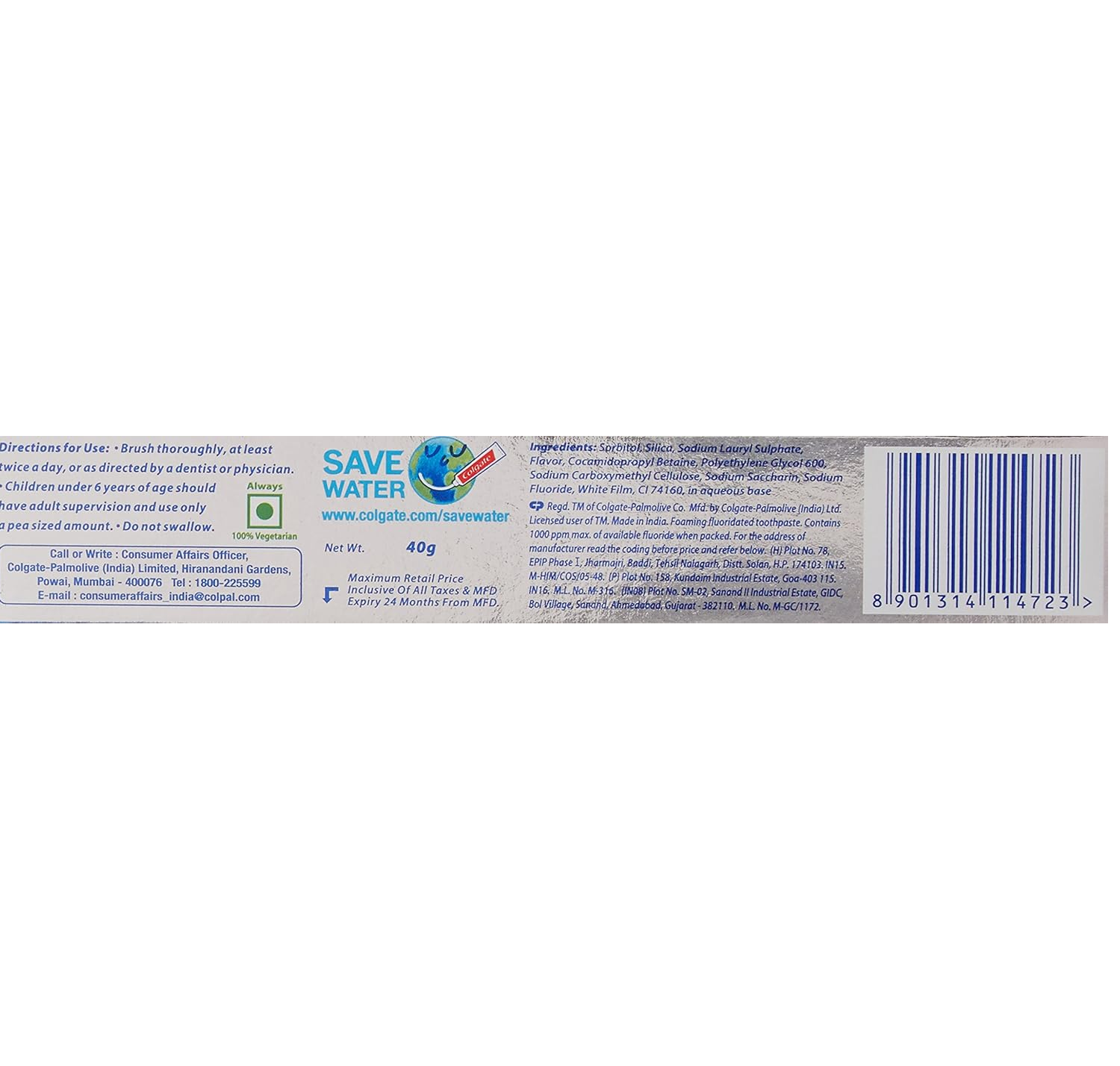 Colgate Maxfresh Blue Toothpaste - 40 g