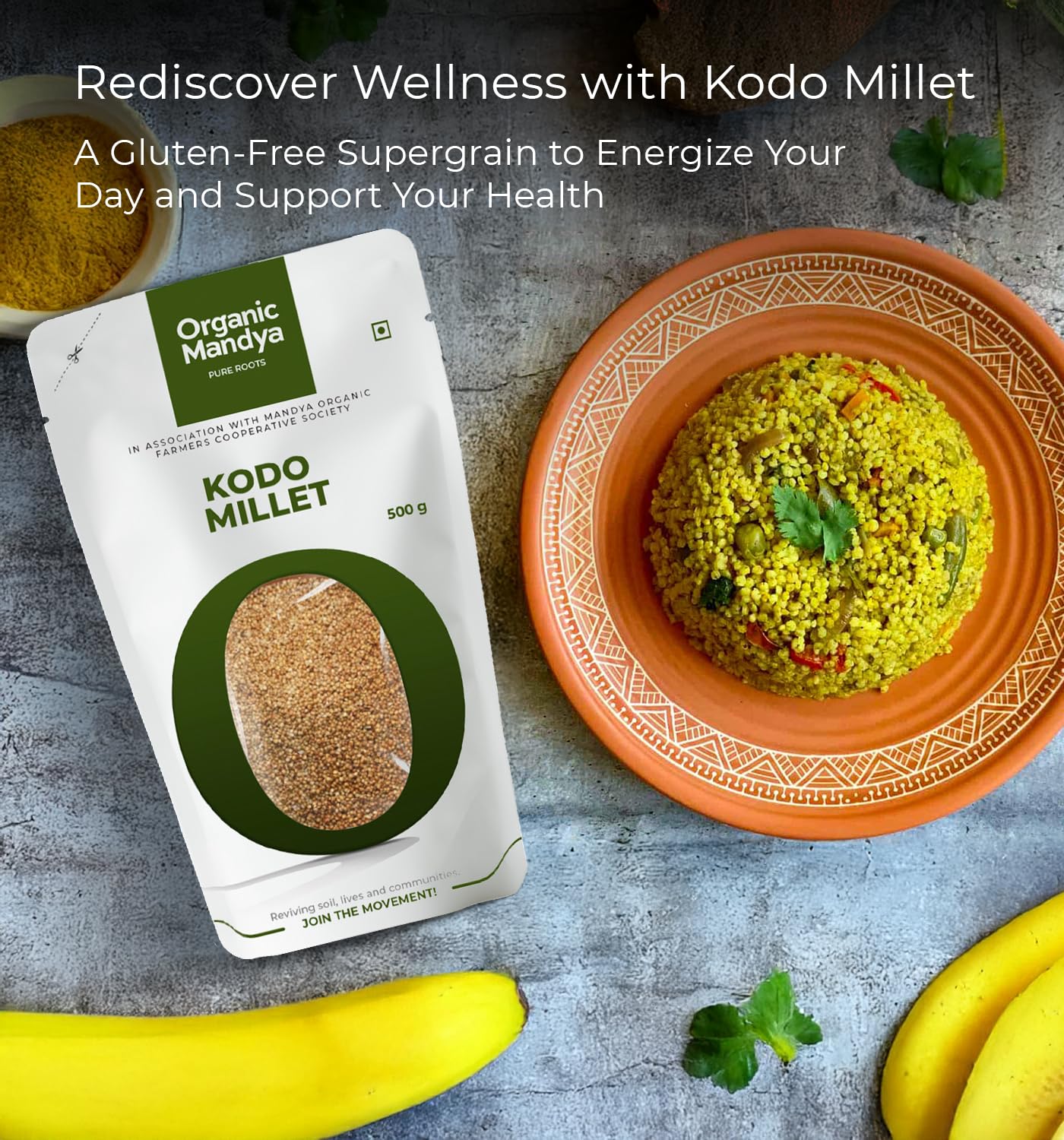 Organic Mandya Barnyard Millet (Udalu) - 500 gm