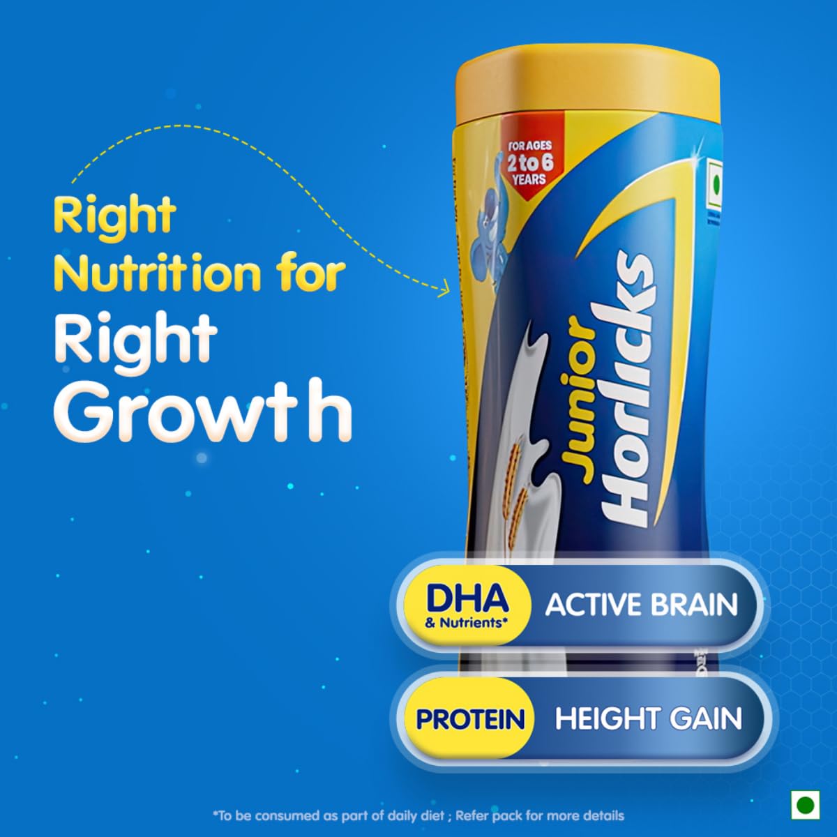 Junior Horlicks Chocolate Nutrition Drink 500g