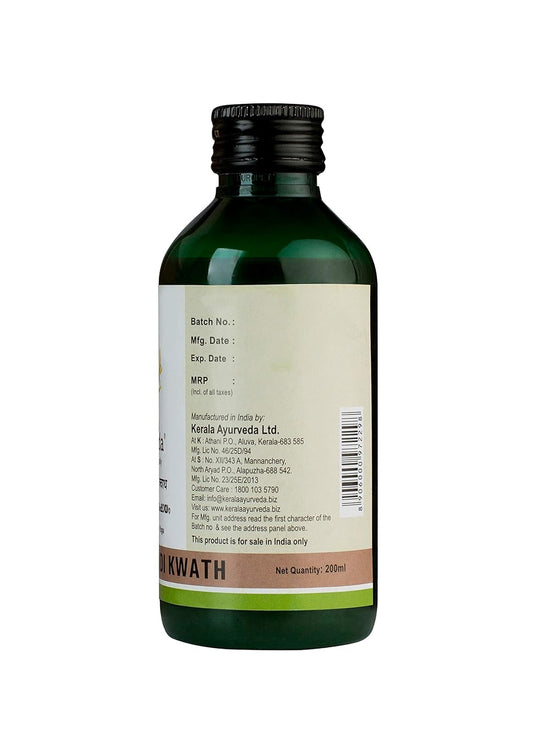 Kerala Ayurveda Nisakathakadi Kwath - 200 ml