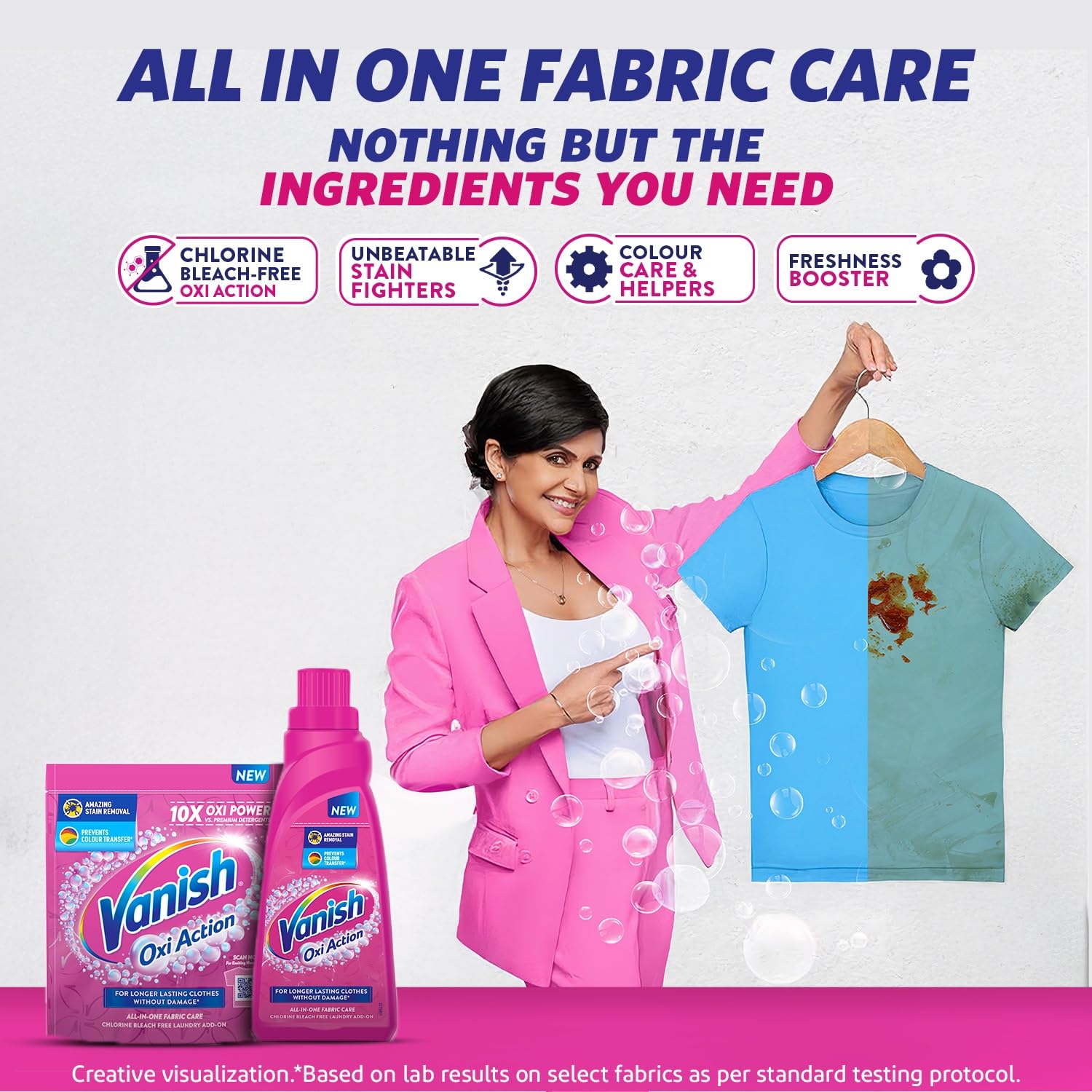 Vanish All in One Powder Detergent Booster - 100 g