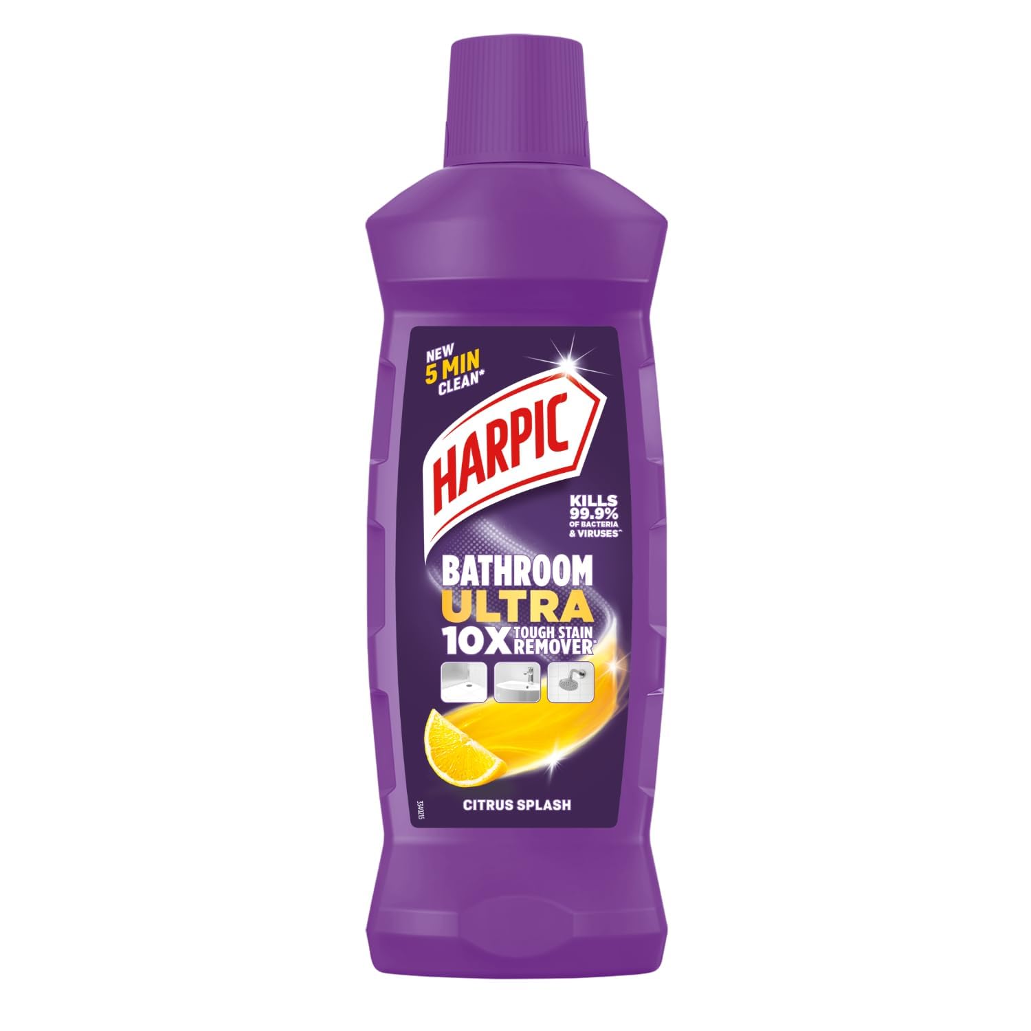 Harpic Bathroom Cleaner Ultra | Citrus Splash | 500 ml | 10X Tough Stain Remover