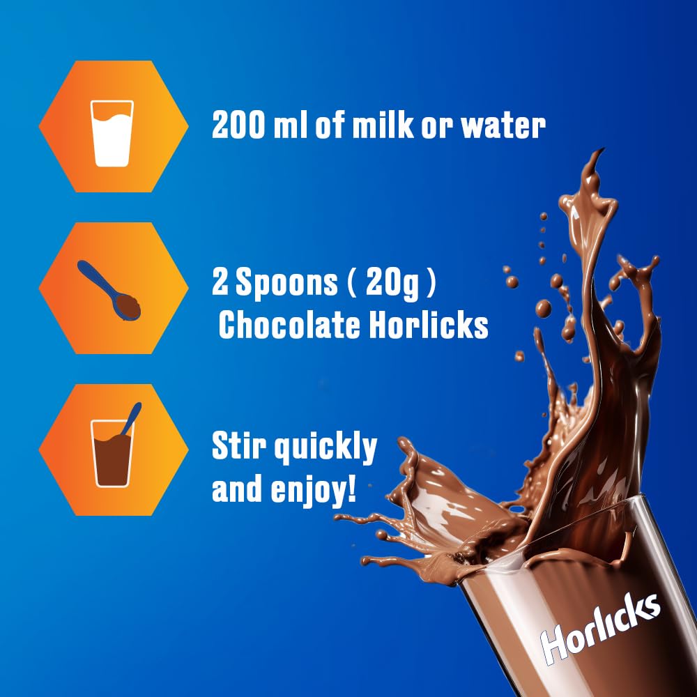 Horlicks Chocolate Nutrition Drink, 1 kg Jar