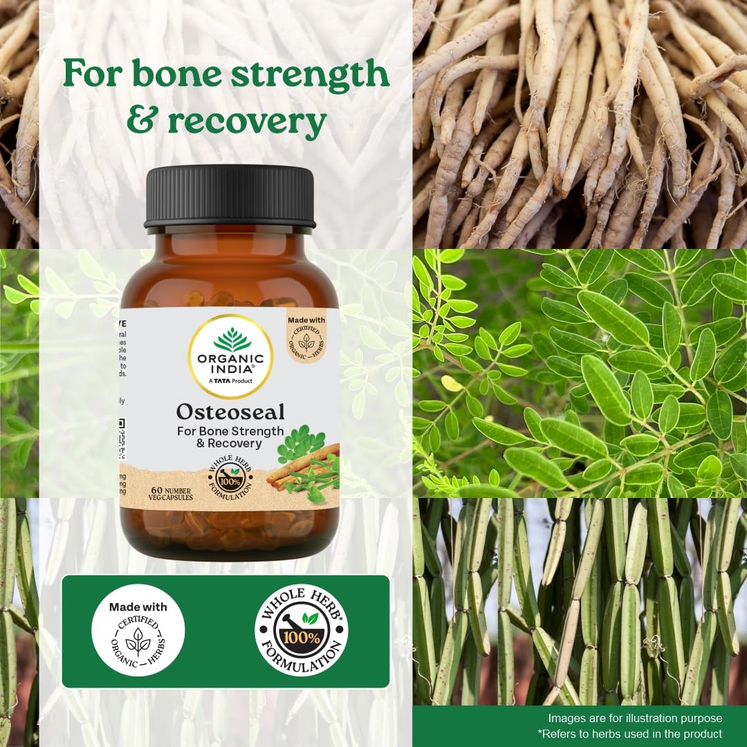 Organic India Osteoseal Veg | 60 Capsule