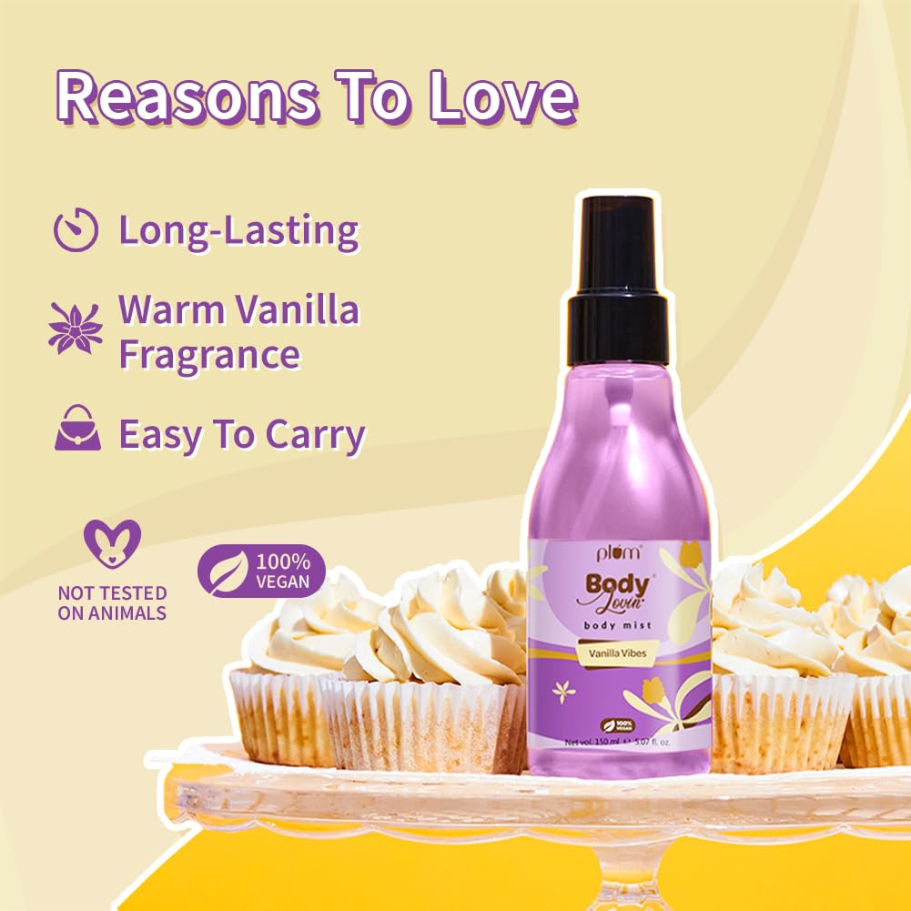 Plum BodyLovin Vanilla Vibes Body Mist - 100 ml