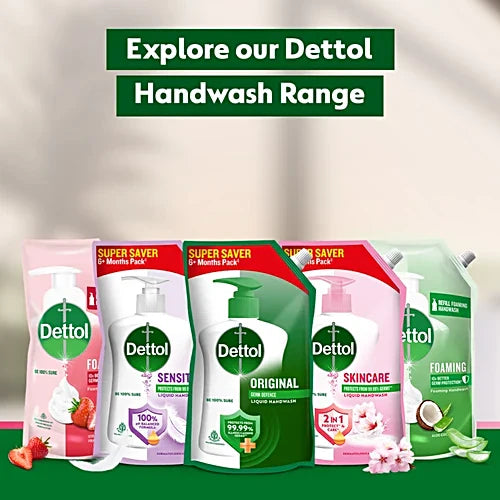Dettol Skincare Liquid Handwash, 675 ml Refill Pack