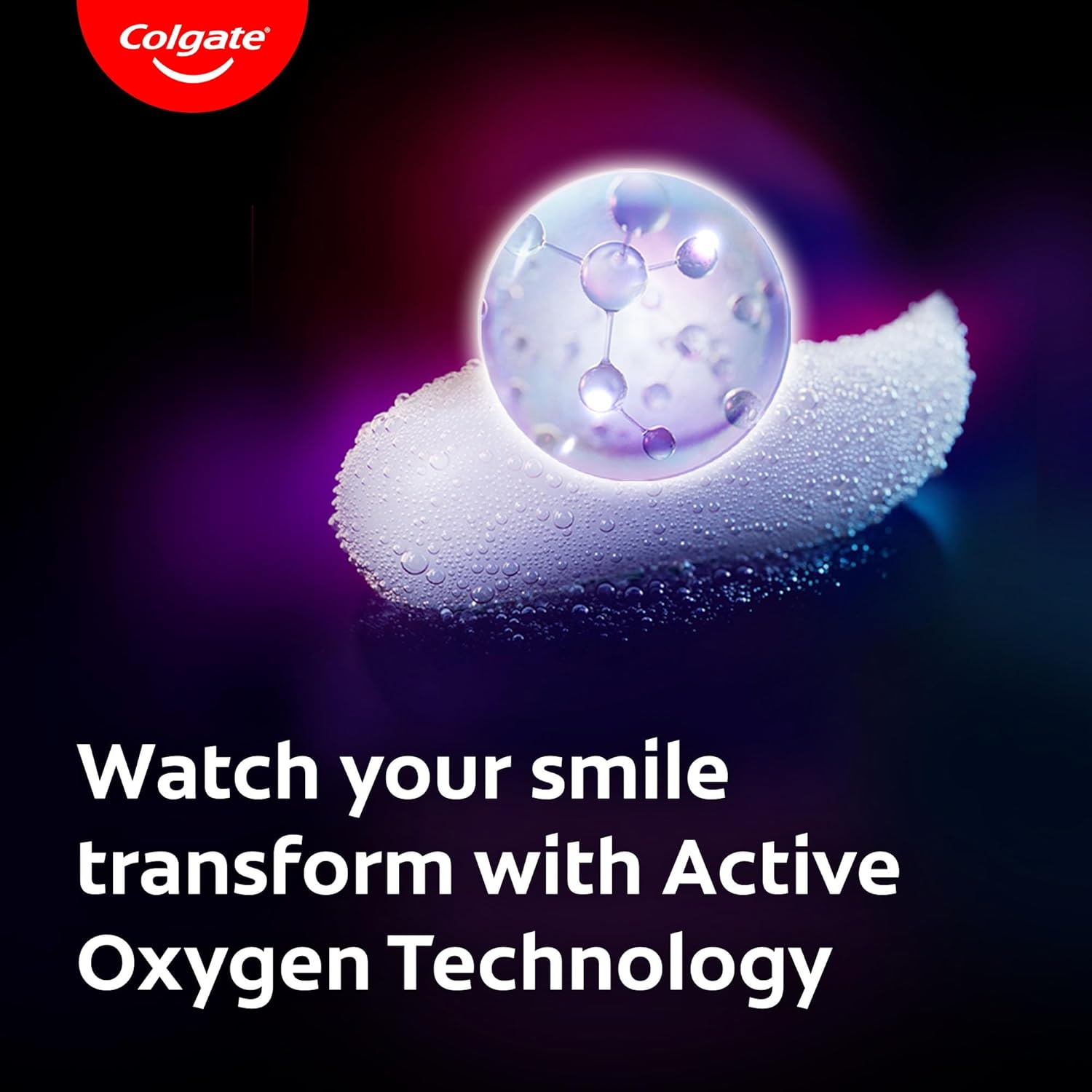 Colgate Visible White O2, Teeth Whitening Toothpaste (50g)