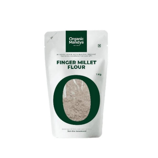 Organic Mandya Finger Millet Flour (Ragi Flour) - 1 kg
