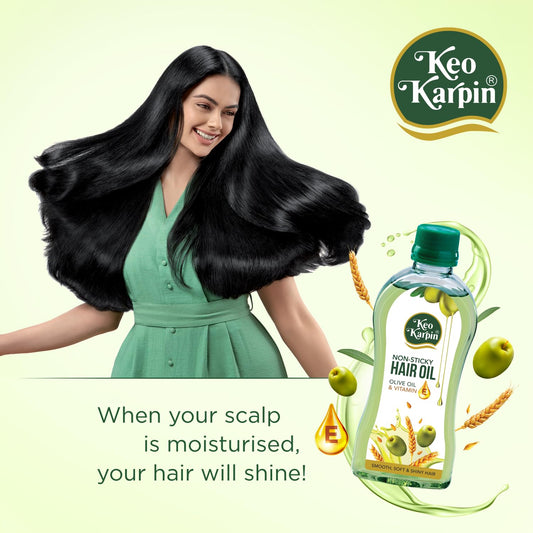 Keo Karpin Hair Oil |Non-Sticky Hair Oil
