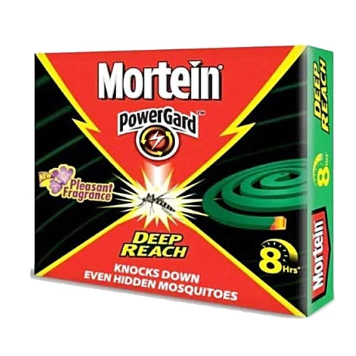 Mortein PowerGard Mosquito Coil - 8 Hrs Protection, 10 pcs
