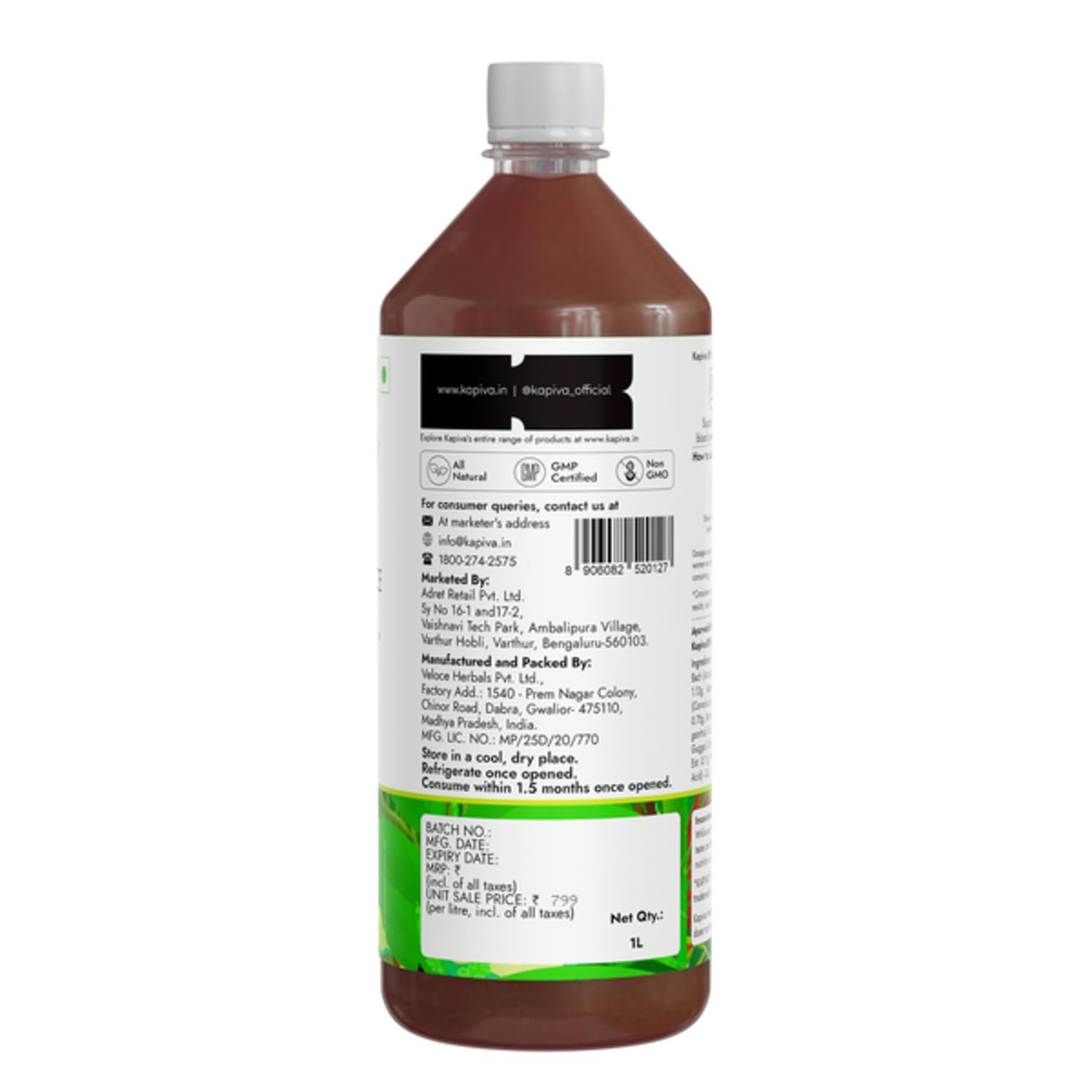 Kapiva Ayurveda BP Care Juice - 1 L