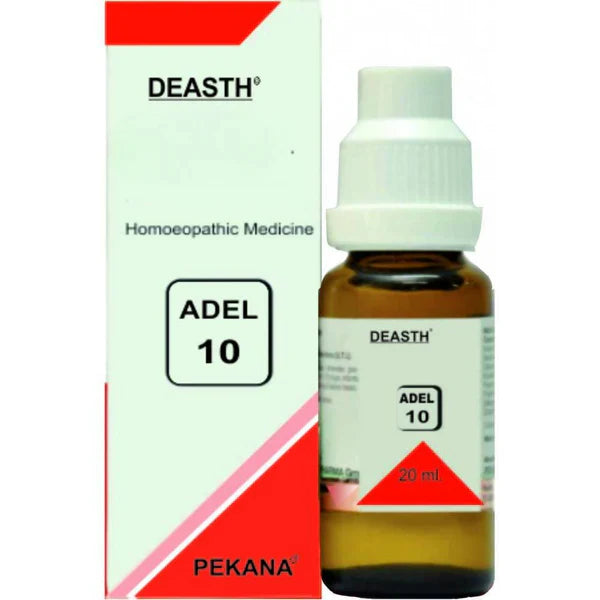 Adel Homeopathy 10 Deasth Drops - 20 ml