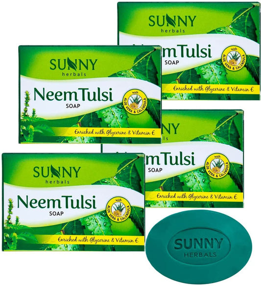 Bakson's Sunny Herbals Neem Tulsi Soap - 75 gm