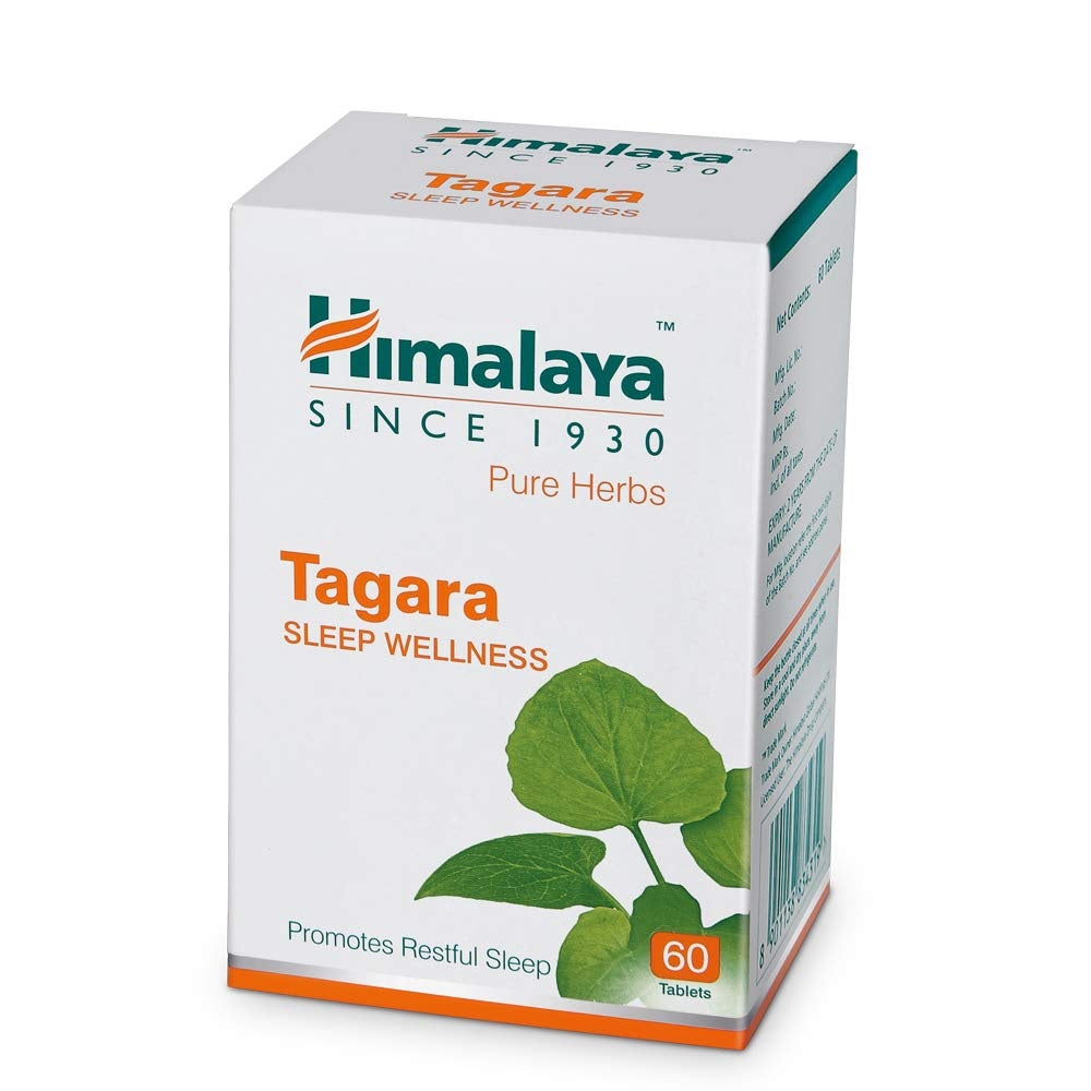 Himalaya Wellness Pure Herbs Tagara Sleep Wellness - Pack of 1 - 60 tabs