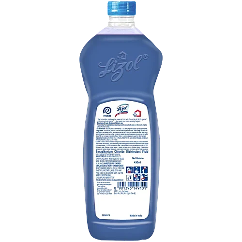 Lizol Shakti Disinfectant Floor Cleaner - Aqua Fresh, 450 ml