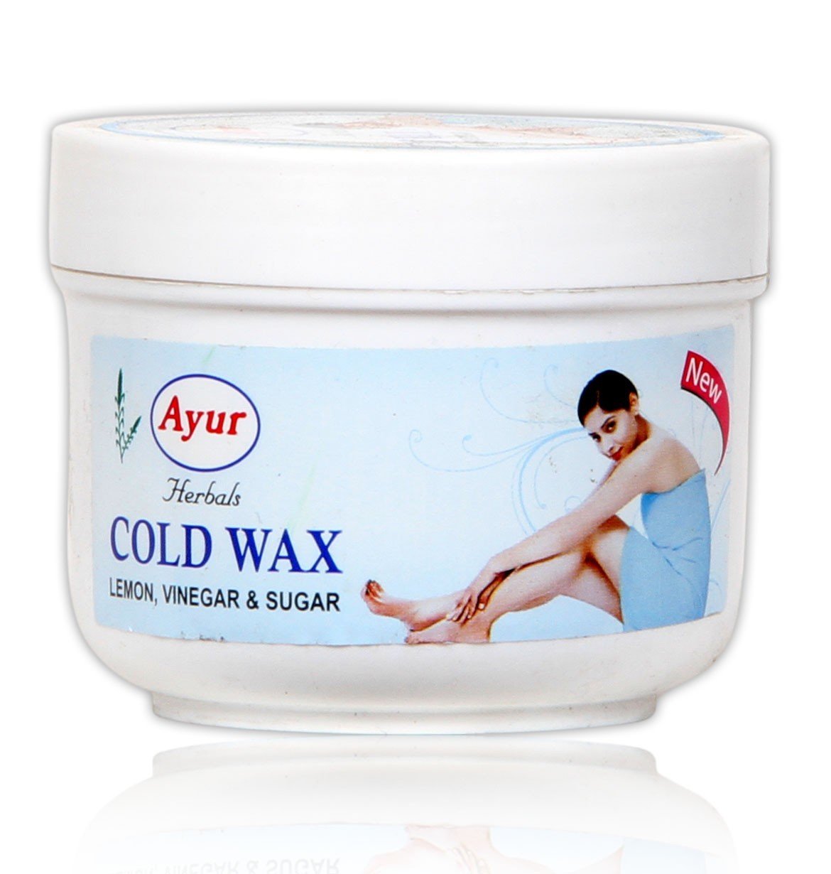 Ayur Cold Wax with Lemon, Vinegar and Sugar Formulation, 150g (Pack of 5)