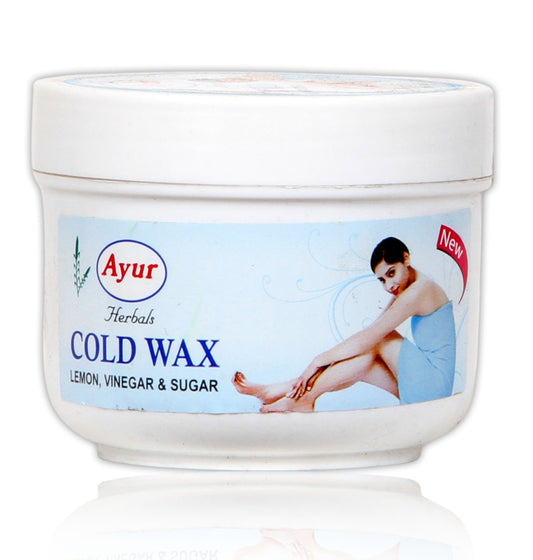 Ayur Cold Wax with Lemon, Vinegar and Sugar Formulation, 150g (Pack of 5)