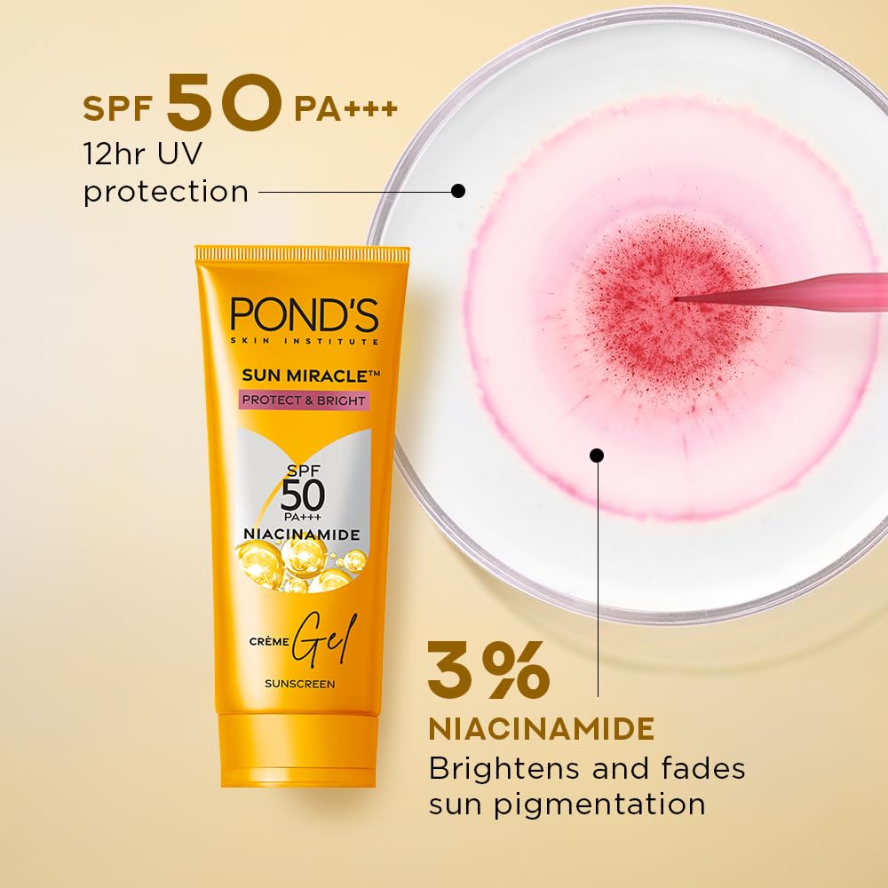 Ponds Serum Boost Sunscreen Gel SPF 50 - 100 gm