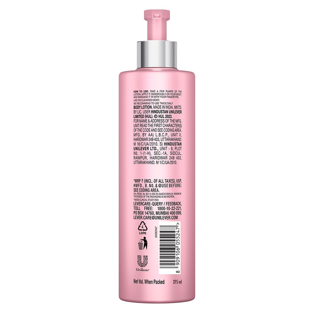 Ponds Niacinamide Nourishing Body Lotion for Soft, Glowing Skin - 275 ml