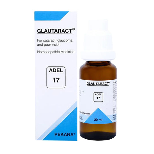 ADEL 17 Homoeopathic Glautaract Drop 20ml for blood pressure Conjunctivitis