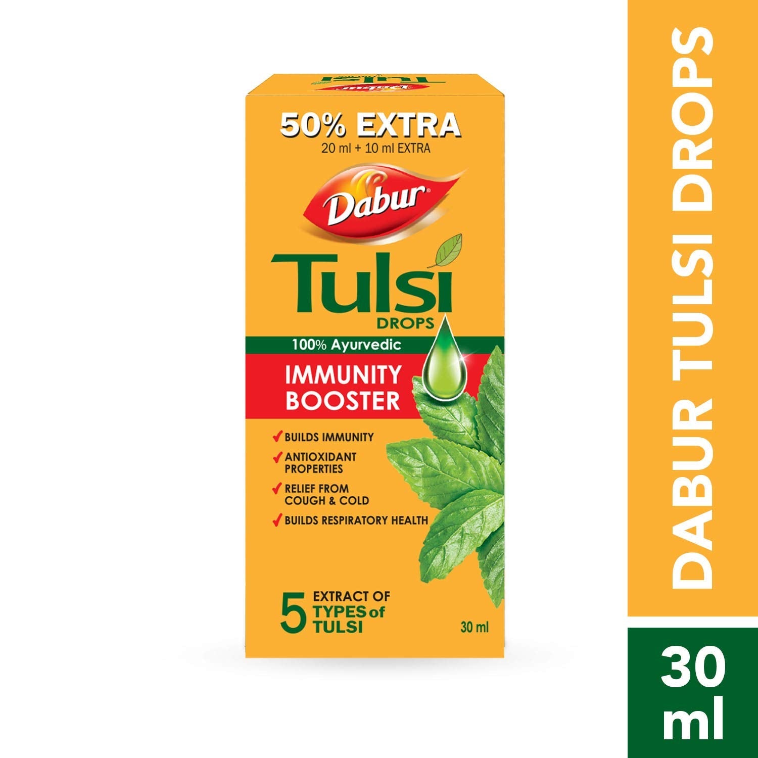 Dabur Tulsi Drops - 30 ml - Pack of 1