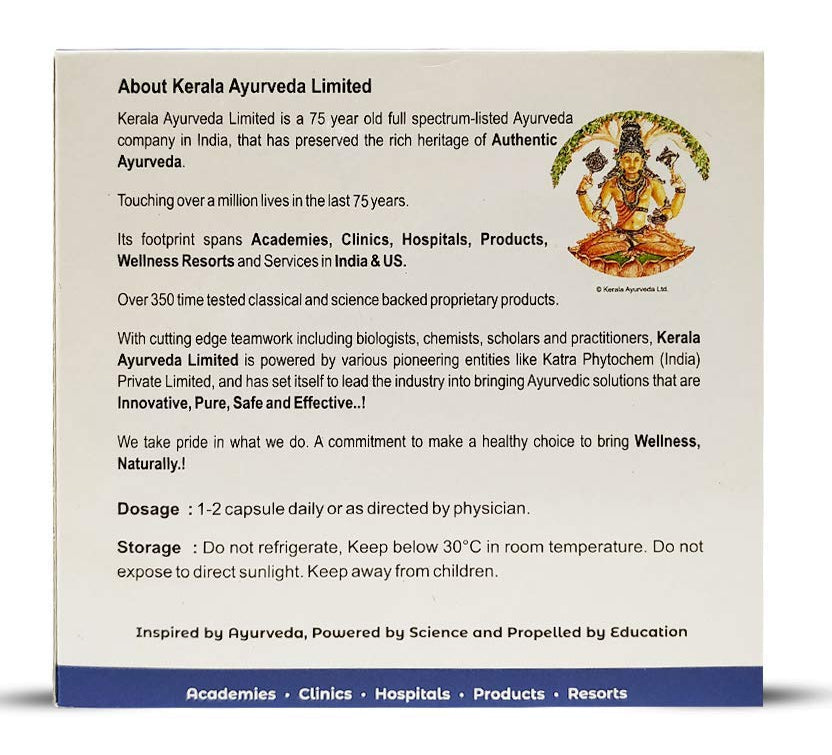 Kerala Ayurveda Cervigest Capsules - 100 caps