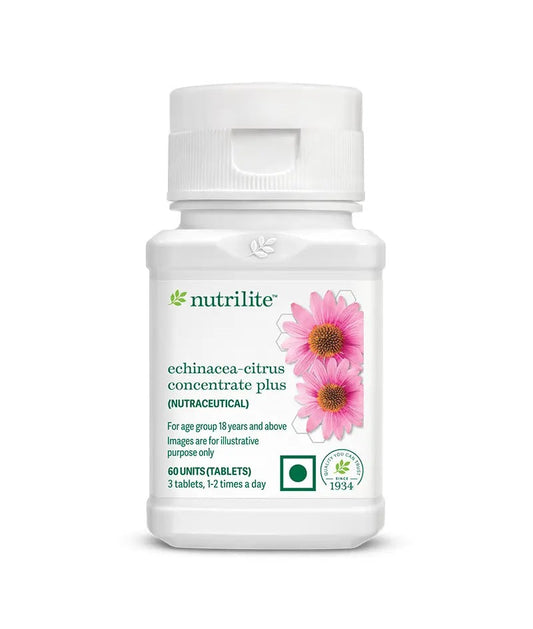 Amway NUTRILITE - Echinacea - citrus Concentrate Plus 60 N Tablets