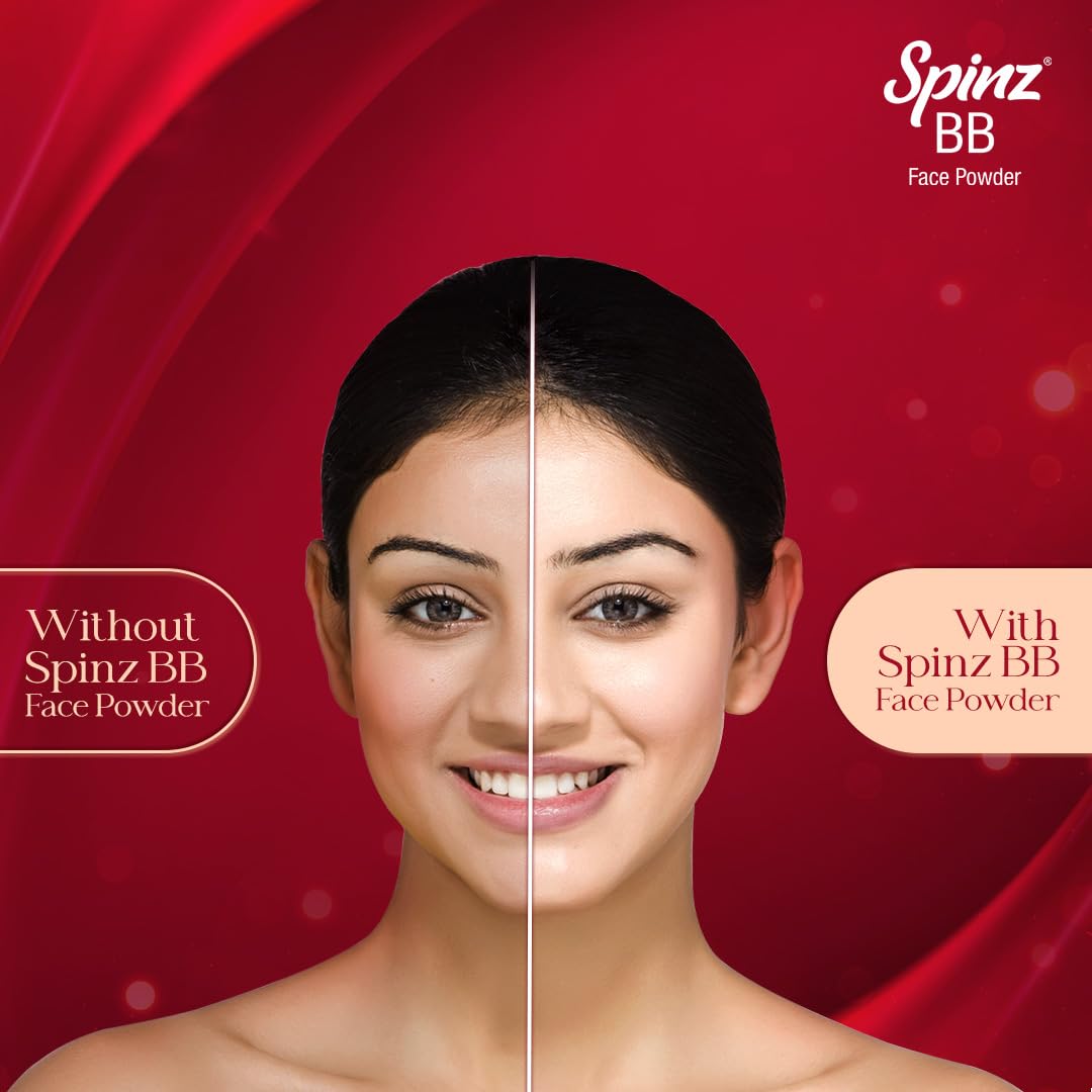 Spinz BB Brightening & Beauty Face Talc for Instant Brightness | 70 gm