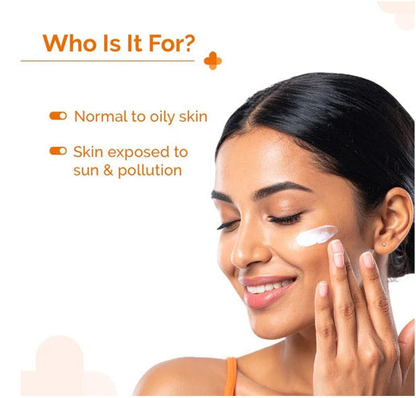 The Derma Co 1% Hyaluronic Sunscreen Aqua Gel SPF 50 PA++++ 80 gm
