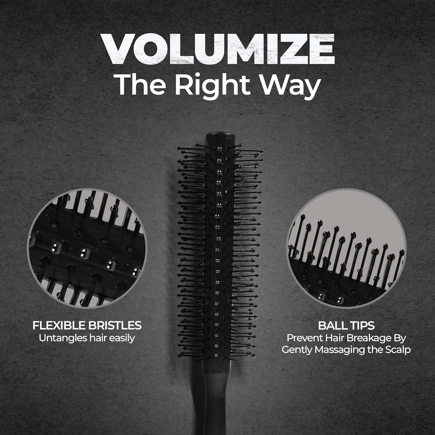 Beardo Roller Hair Brush For Men |