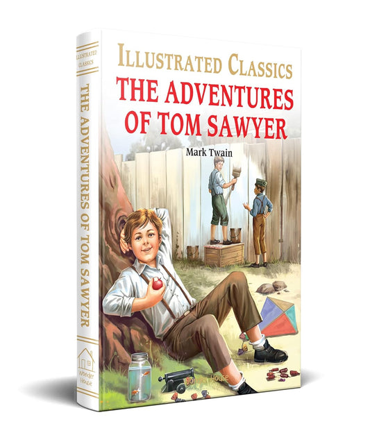 The Adventures of Tom Sawyer : llustrated Abridged Children Classic English Novel  | Hardcover