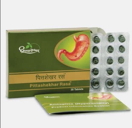 Dhootapapeshwar Pittashekhar Rasa - 30 tabs