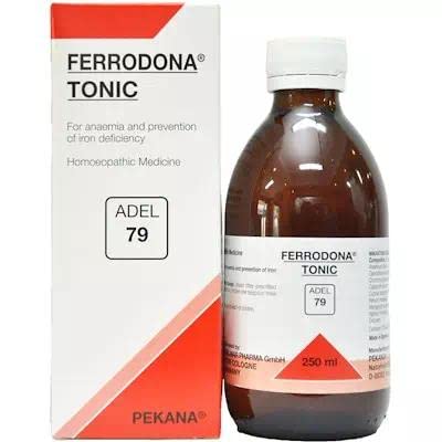 Adel Homeopathy 79 Ferrodona Tonic - 250 ml