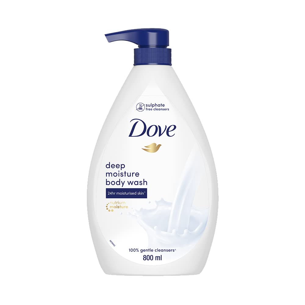 Dove Bestselling - Pomegranate Scrub & Deep Moisture Bodywash Combo - combo