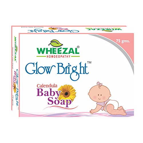 Wheezal Glow Bright Calendula Baby Soap - 75 gm