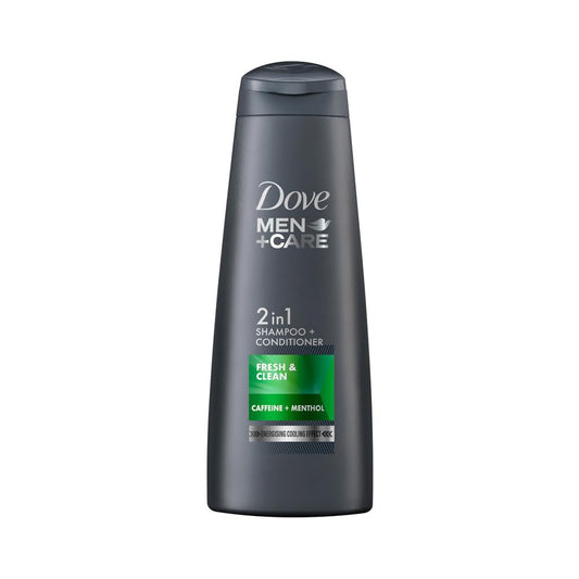 Dove Men +Care Fresh & Clean 2 In 1 Shampoo + Conditioner - 340 ml