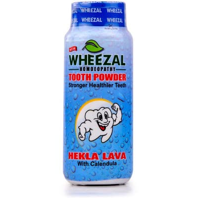 Wheezal Hekla Lava Tooth Powder - 100 gm
